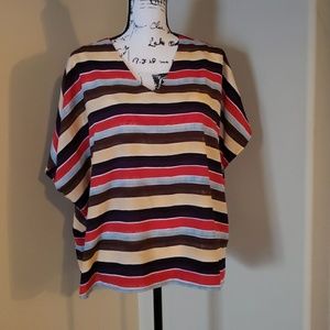 Super comfortable striped blouse!